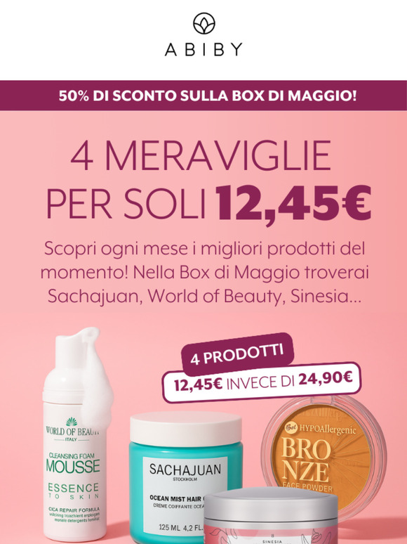 😱 Box di maggio quasi sold out!