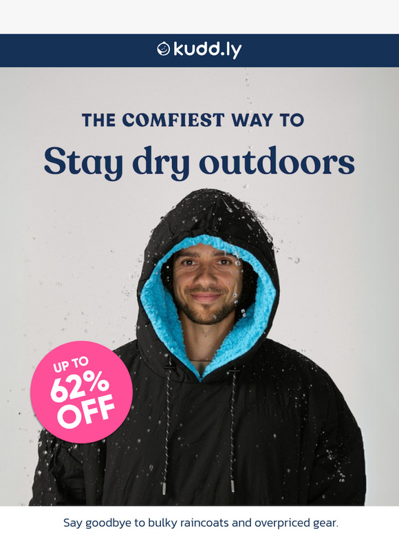 Don’t get caught in a summer downpour... ⛈️