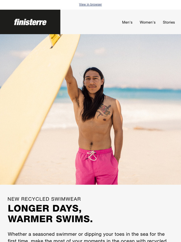 Warmer Days Mean Longer Swims...