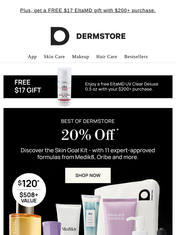 Enjoy 20% off Skin Goal Kit ✨