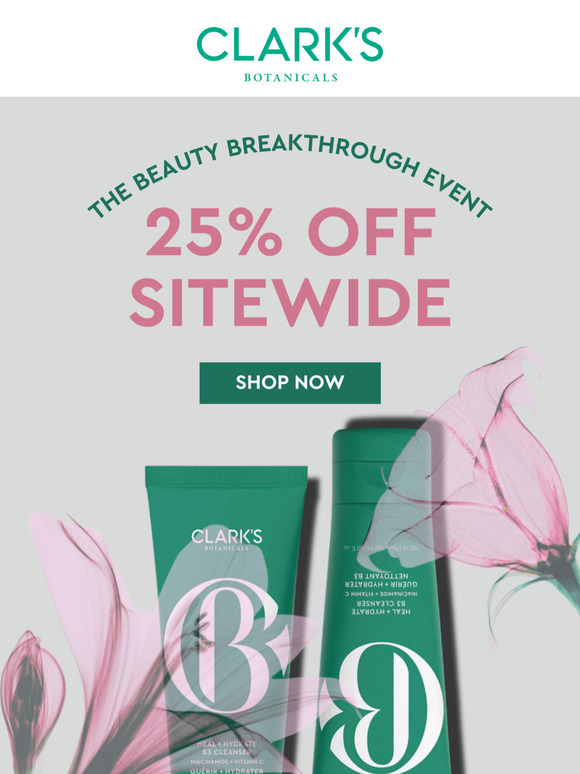 25% OFF: Shop The Breakthrough Sale
