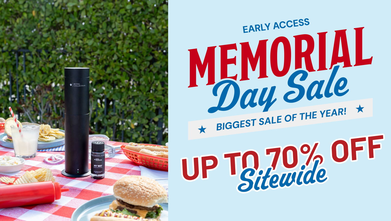 EARLY ACCESS | Memorial Day Sale | UP TO 70% OFF SITEWIDE