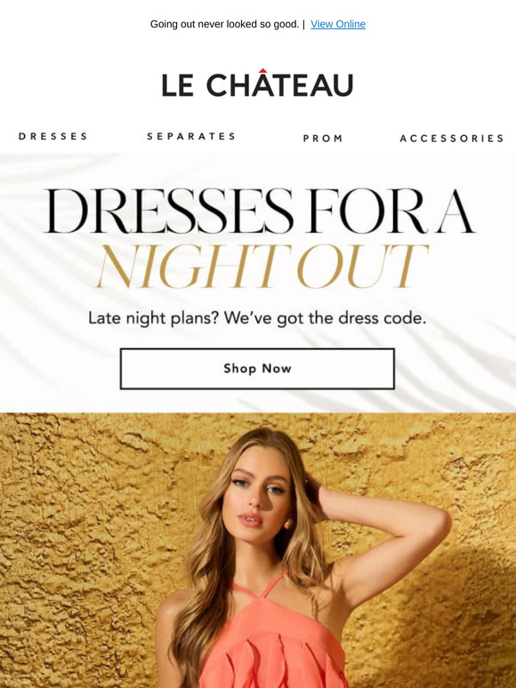 NIGHT OUT LOOKS: 30-50% OFF
