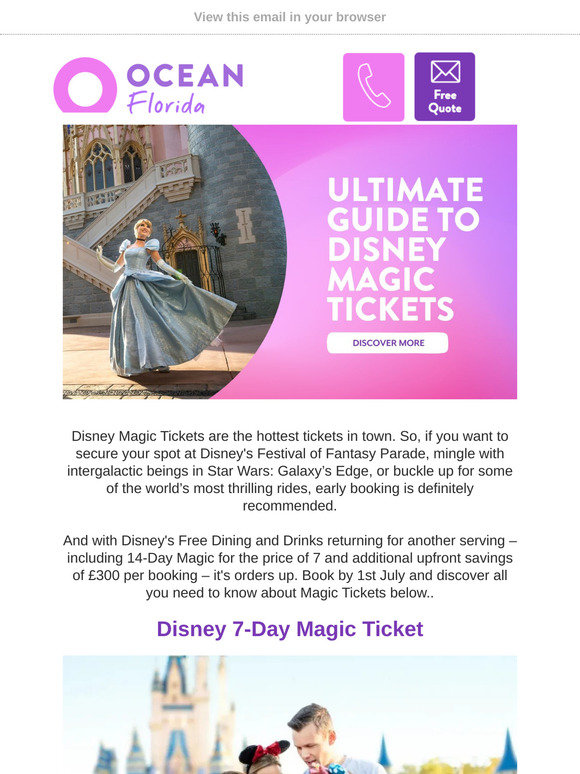Your Ultimate Guide to Disney Magic Tickets ✨