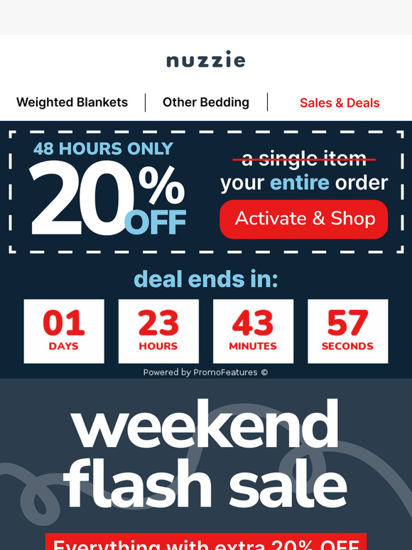⚡️ Flash Sale: This Weekend Only!