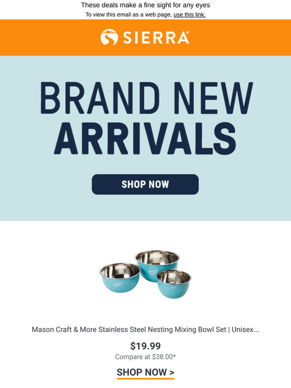 New Arrivals alert: incredible value 👀