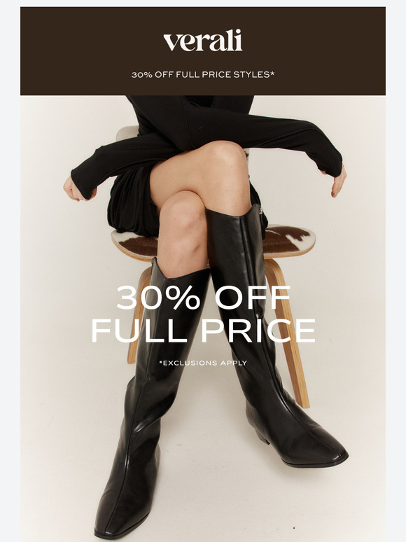 Frenzy Sale! 30% Off Full Price*