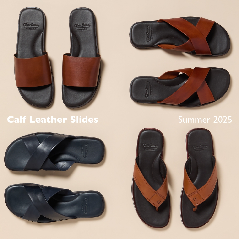 calf leather sandals for summer 2025