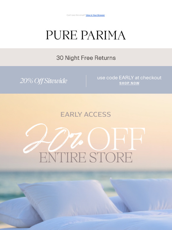 20% Off Everything ⛱️