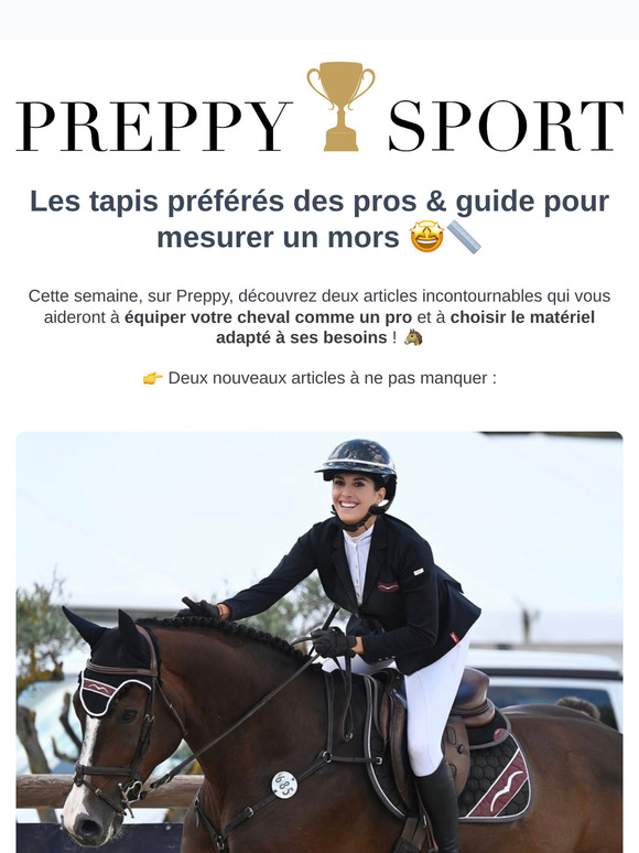 Les tapis préférés des cavaliers pros 🤩