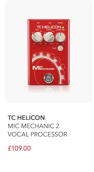 TC Helicon Mic Mechanic 2 Vocal Processor