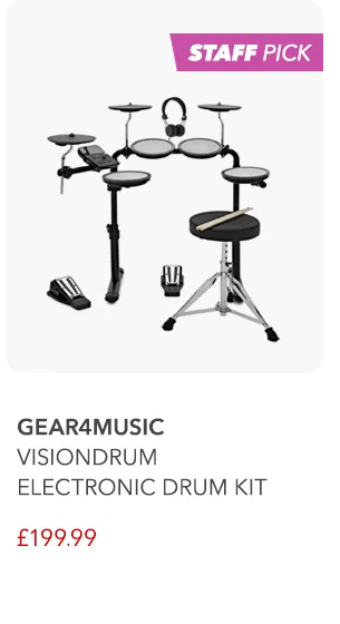 Gear4music VISIONDRUM Electronic Drum Kit