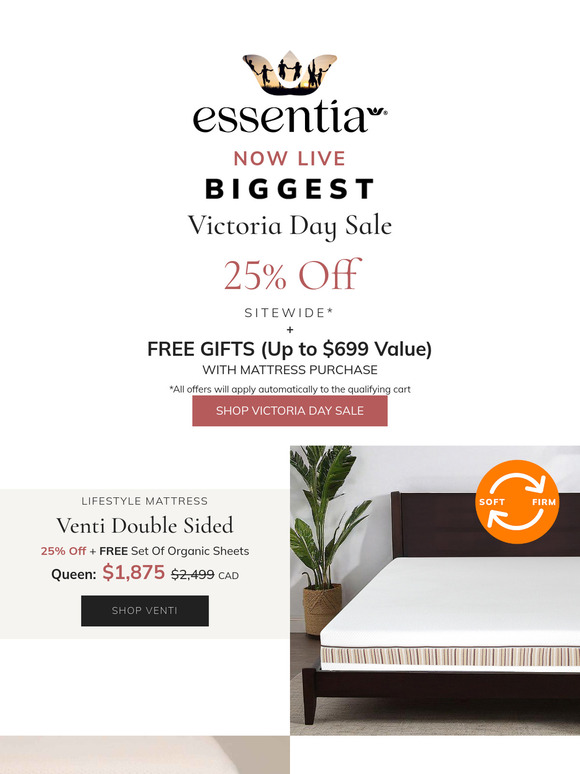 Imagine: 25% OFF Your Dream Mattress + FREE Gifts (Up to $699 Value)🎁