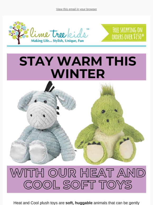 Snuggle Up with Heat & Cool Plush Toys – Your New Favourite Warm & Cuddly Companion!