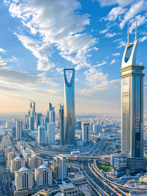 Skyscrapers.