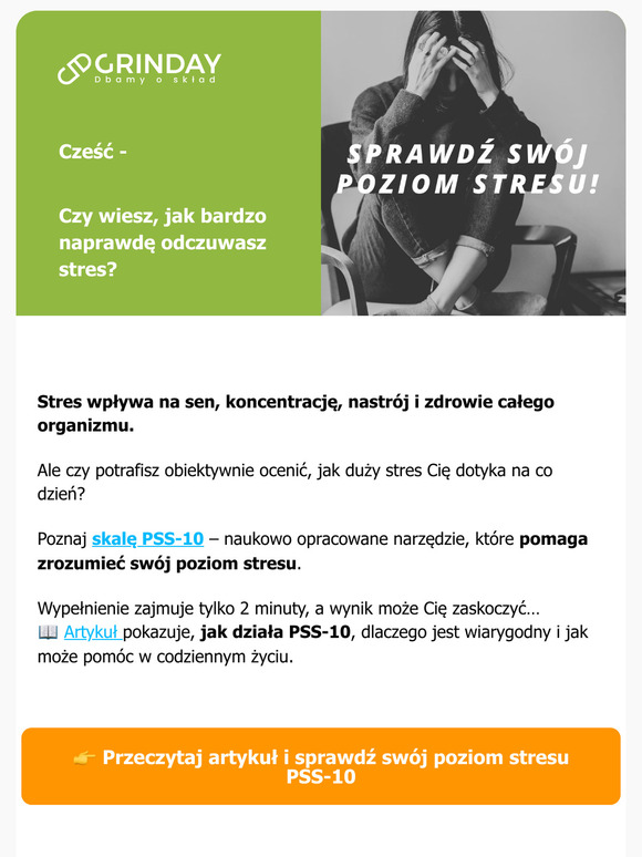 🧠 Jak bardzo jesteś zestresowany —? Sprawdź to w 2 minuty!