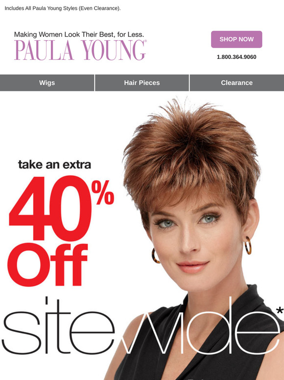 It's the Big One… EXTRA 40% Off Sitewide!
