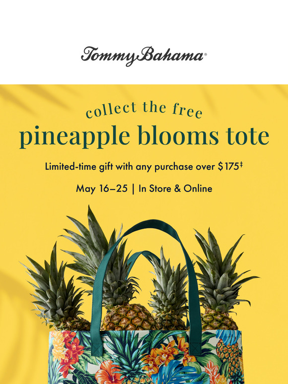 FREE Gift! The Pineapple Blooms Tote 🍍
