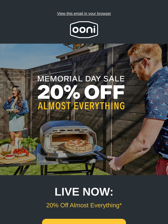 20% Off Almost Everything ☀️