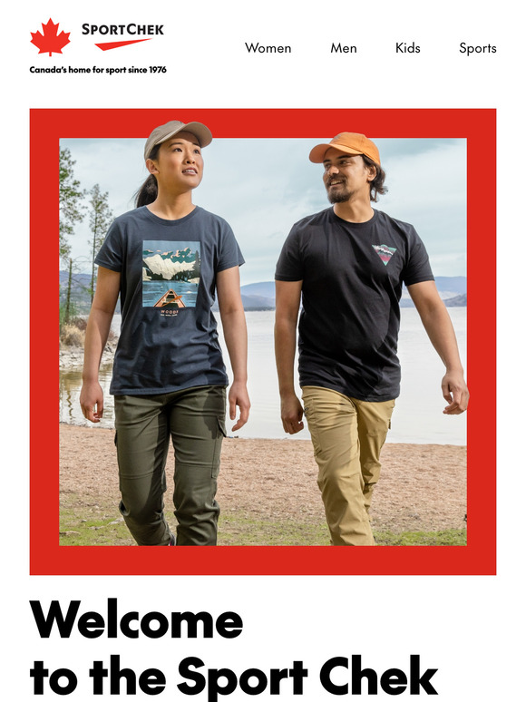 Step into Sport Chek 🎉 Your new adventure starts here