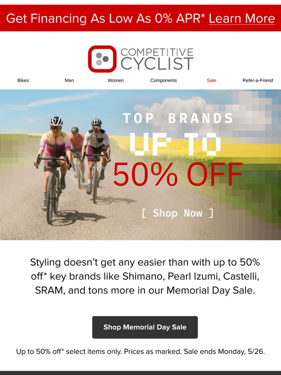 Up to 50% off Memorial Day Sale's best brands