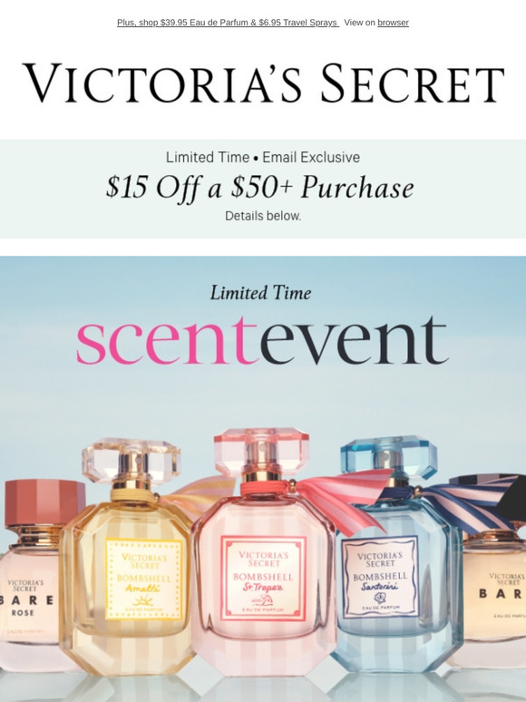 Your $15 Off is Ready to Spend