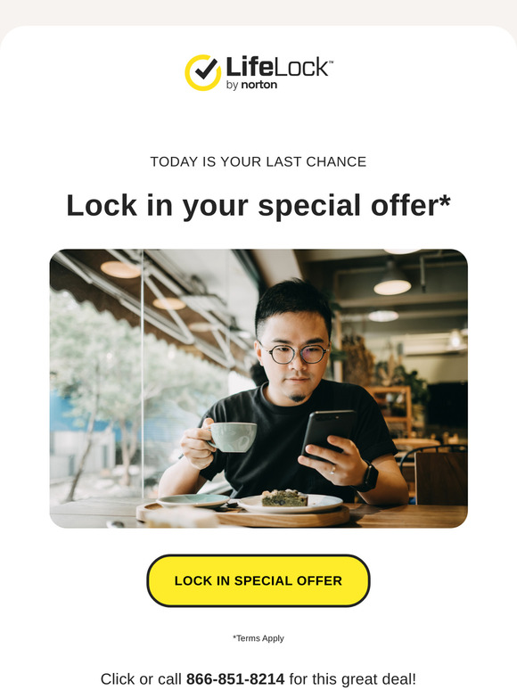 Last chance for special pricing