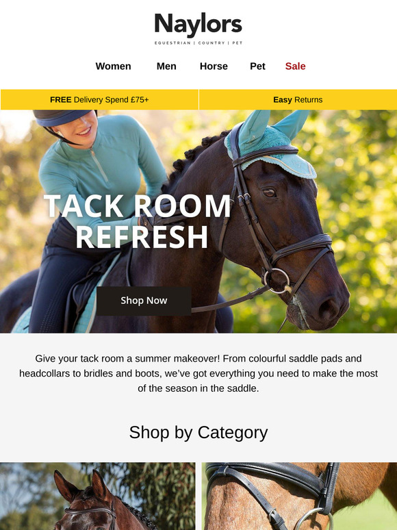 Tack Room Tidy? Top Up On The Essentials