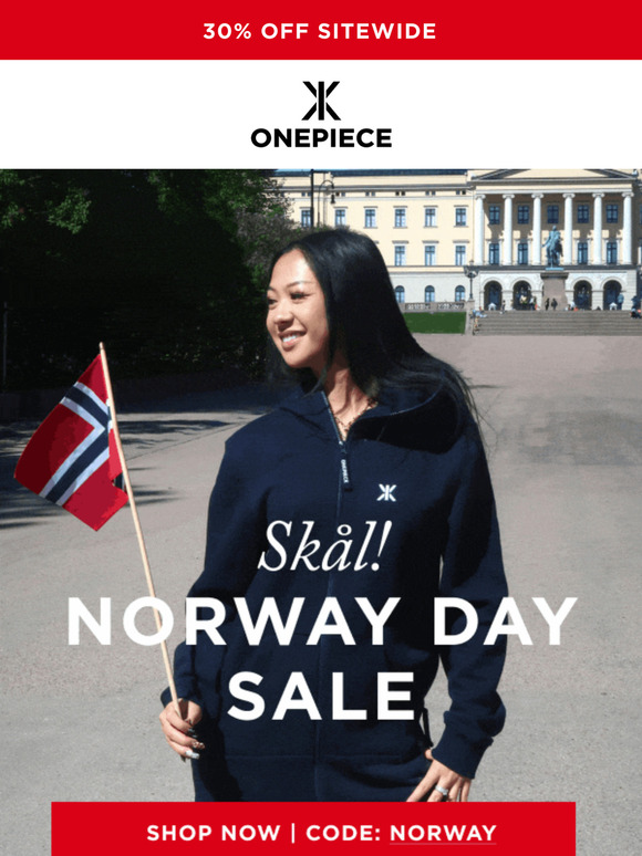 30% OFF EVERYTHING | HAPPY NORWAY DAY! 🇳🇴