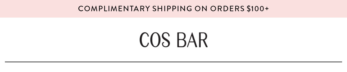 complimentary shipping on orders $100+