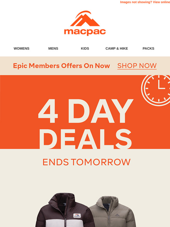 Newest Batch of Four Day Deals, Ends Tomorrow!
