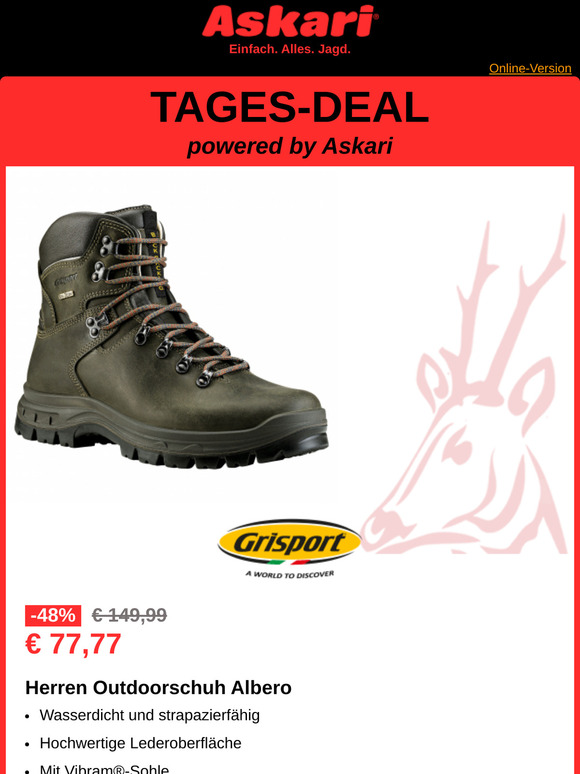 Neue Woche, neuer Tages-Deal! Nur heute gültig!