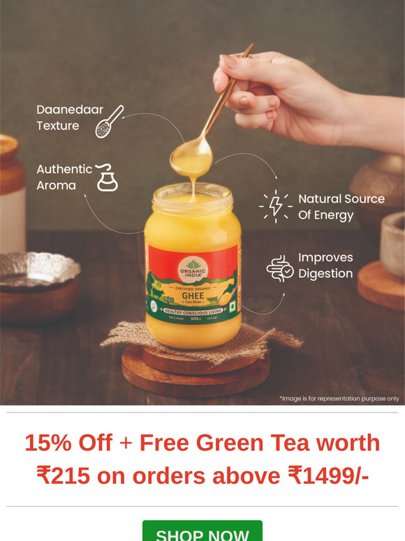 Hey — , Pure & Wholesome Goodness: Our Ghee is Chemical Pesticide and Hormone-Free!