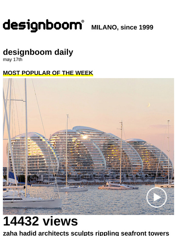 designboom daily - most popular of the week