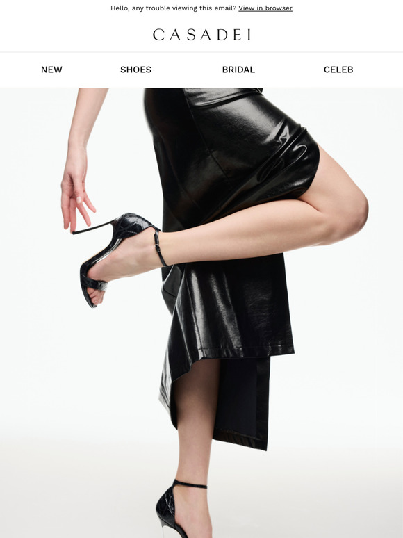 Stand out in Casadei Sandals