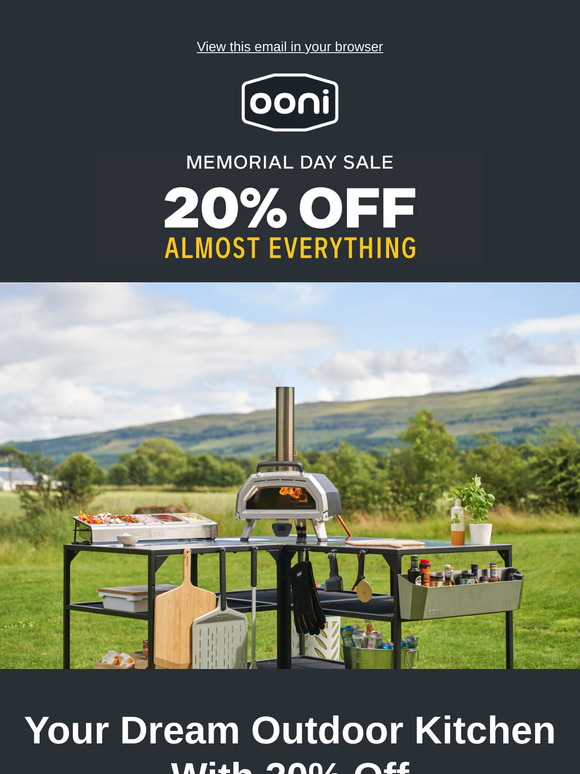 Is your outdoor kitchen missing something?