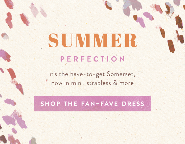 Summer perfection. Shop the fan-fave dress.