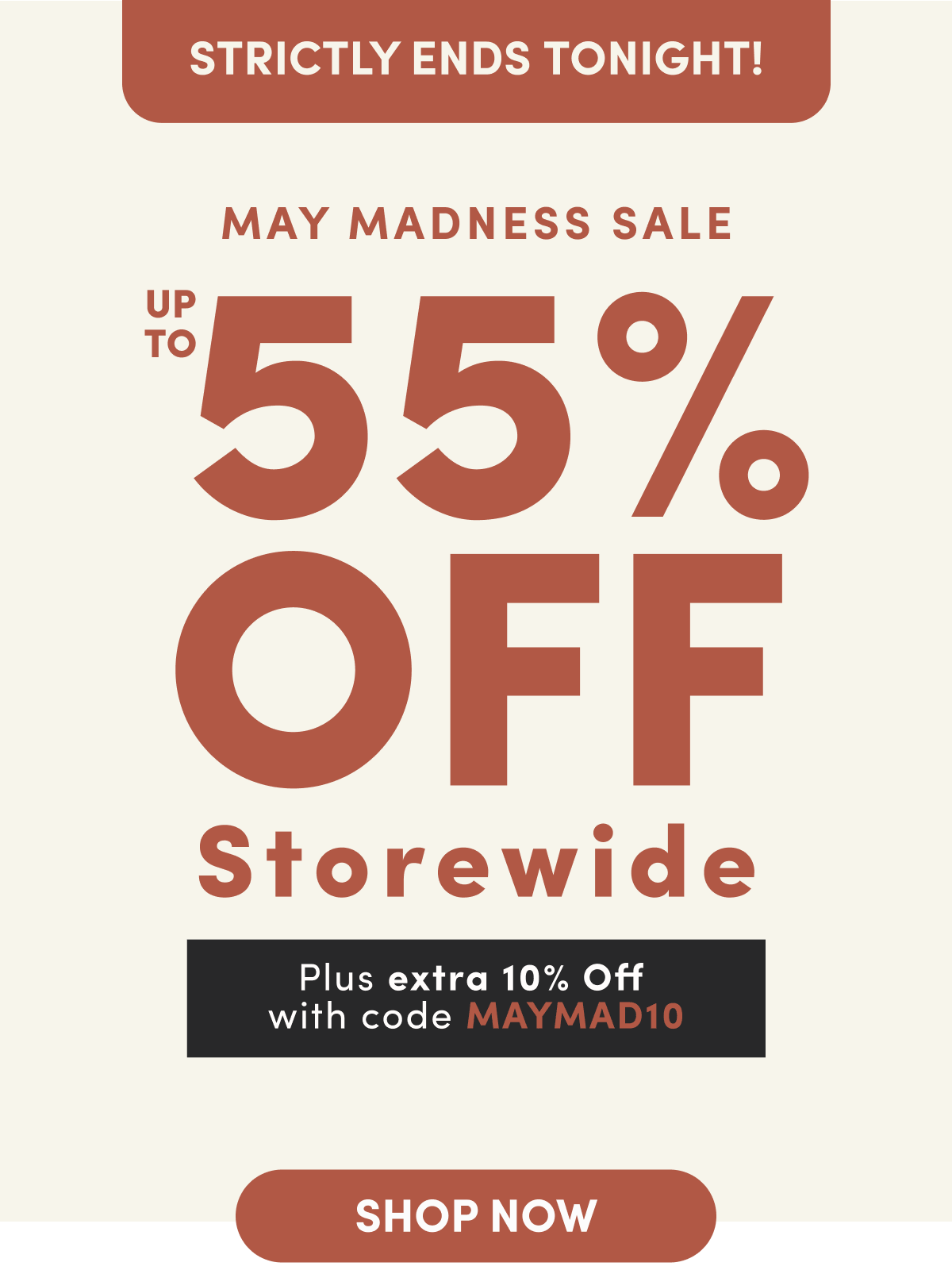May Madness Sale
