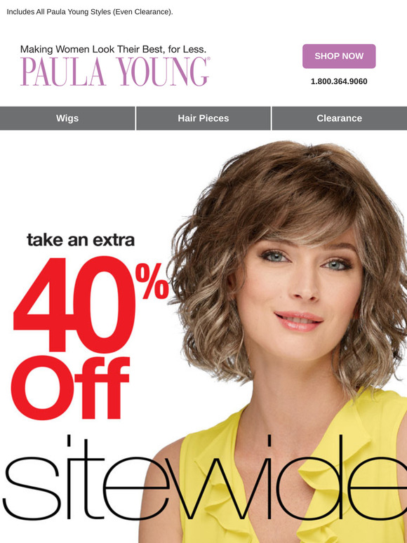 😍 EXTRA 40% Off Is Yours… Now!