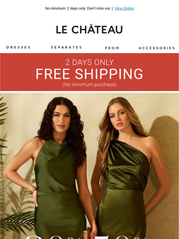 FREE SHIPPING + 30-50% OFF SITEWIDE