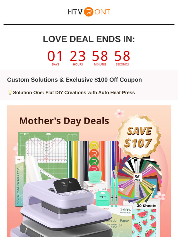Last Chance! Grab up to $100 Off Deals🔥