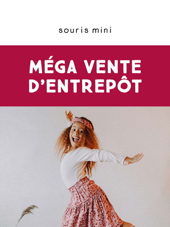 MÉGA VENTE D'ENTREPÔT 📢 Jusqu'à 85% de rabais