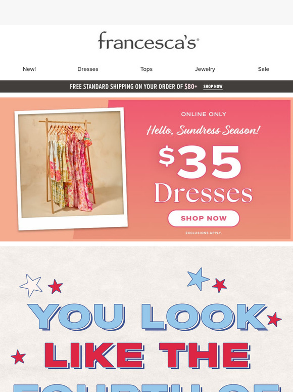 Red White & YOU! Celebrate With $35 Dresses