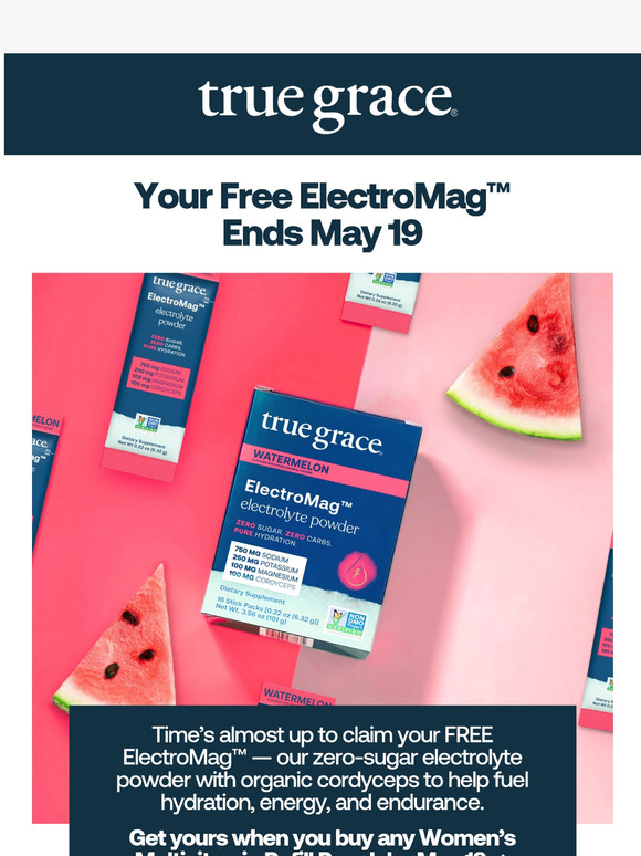 Last chance to get your FREE ElectroMag™ 💧