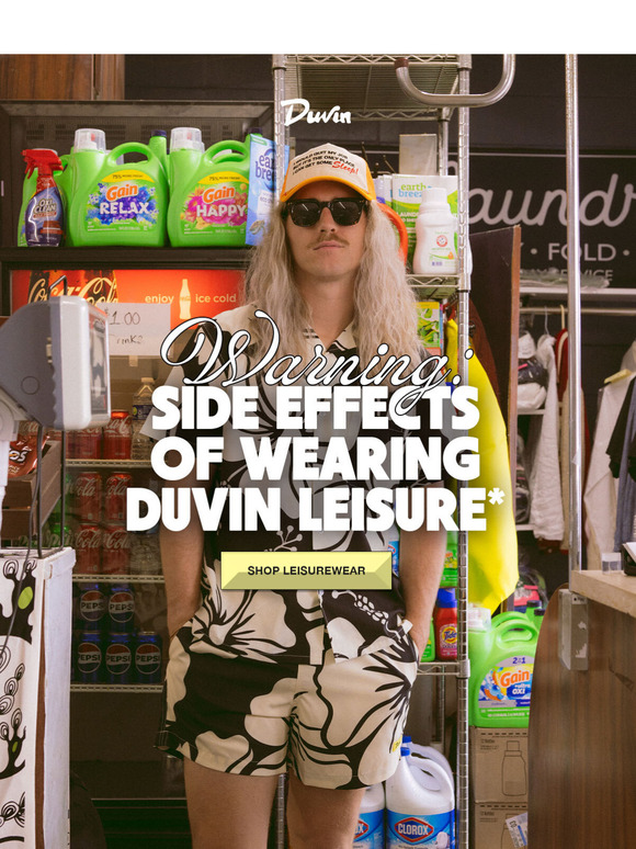 WARNING: COULD CAUSE LEISURE