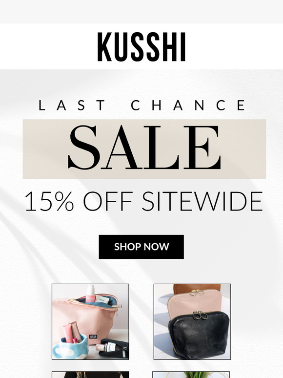 Don't Miss Out — 15% Off Ends Soon