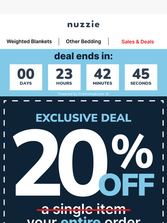 ⚠️ Last Day: Extra 20% OFF Flash Sale
