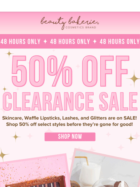 50% OFF Bakerie Items!!