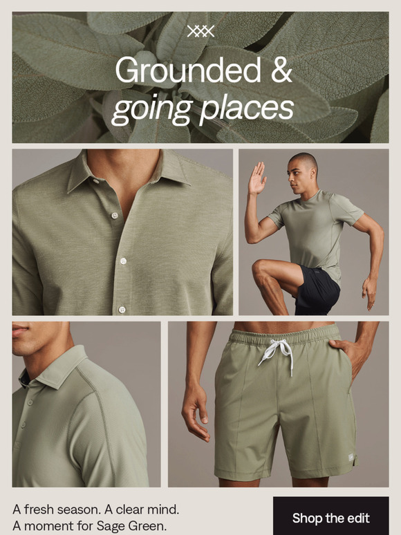 Of the earth in Sage Green