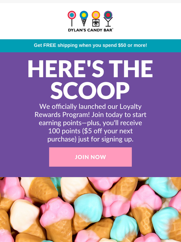 Join Our NEW Loyalty Program 🍭